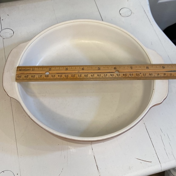 Anchor Hocking #450 peach Fire King 8 inch ovenware - Picture 6 of 6